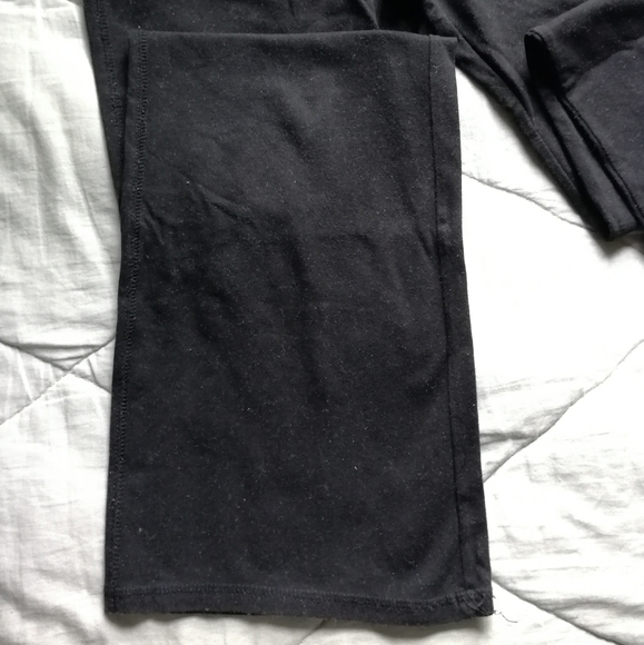 GAP Kids black cotton blend yoga pants size L (10) - Picture 4 of 7